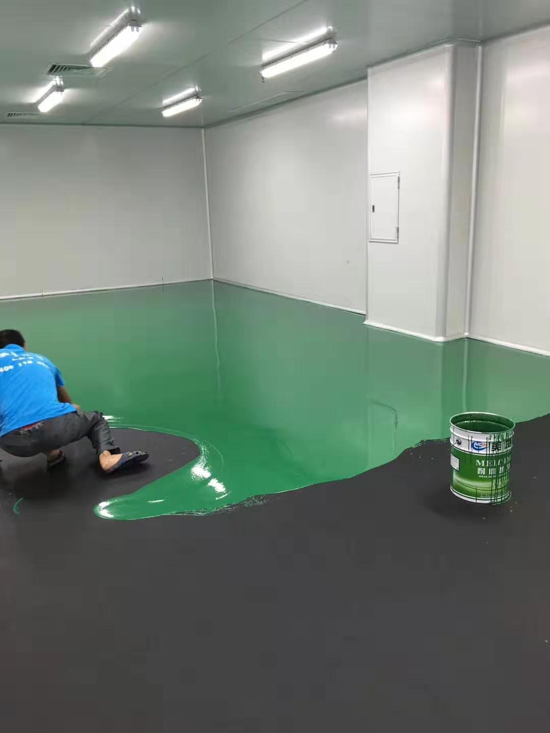 鉆石型超耐磨環(huán)氧地坪漆怕火燒嗎